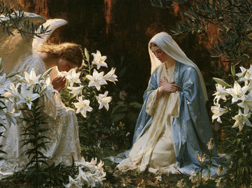 The Annunciation - The Annunciation in the Garden · Landscape n° 3