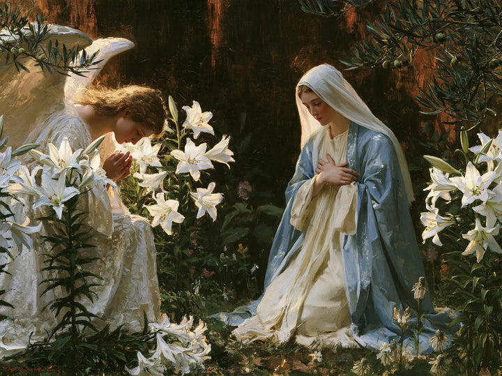 The Annunciation - The Annunciation in the Garden · Landscape n° 3