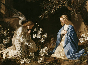 The Annunciation - The Annunciation in the Garden · Landscape n° 4