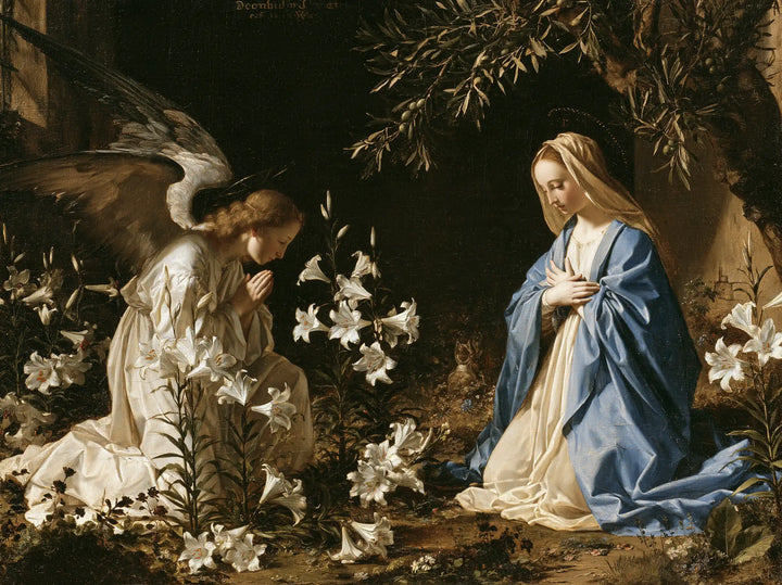 The Annunciation - The Annunciation in the Garden · Landscape n° 4