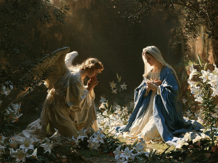The Annunciation - The Annunciation in the Garden · Landscape n° 7