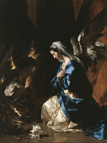 The Annunciation - Black and Gold · Portrait n° 13