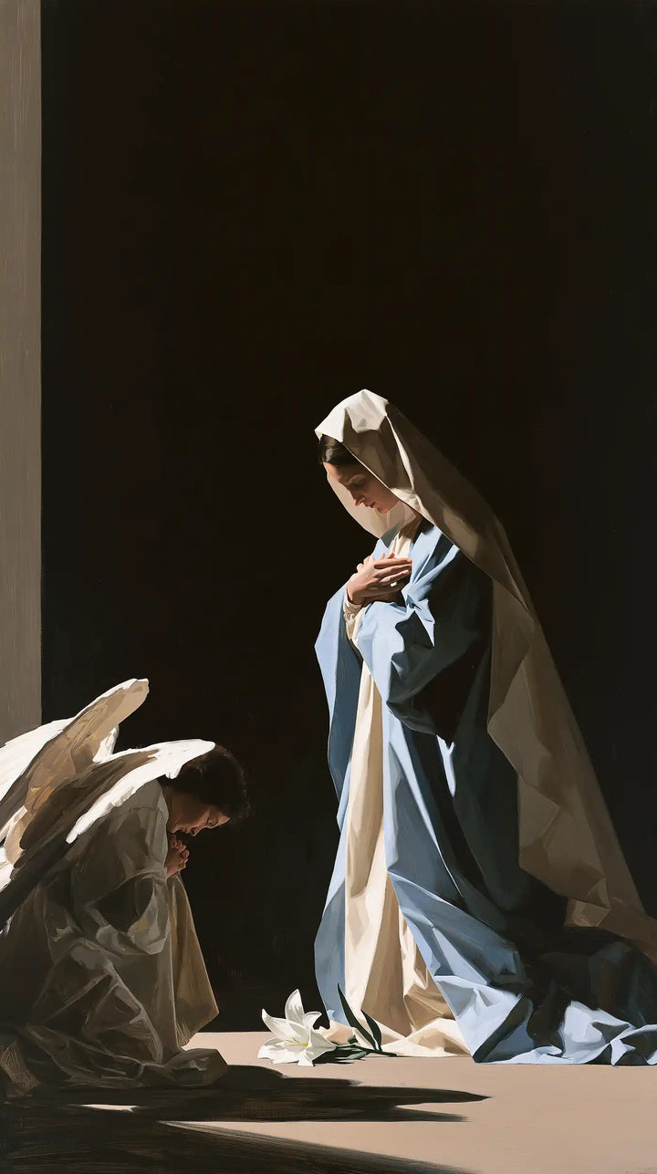 The Annunciation - Contemporary Minimalism · Portrait n° 1