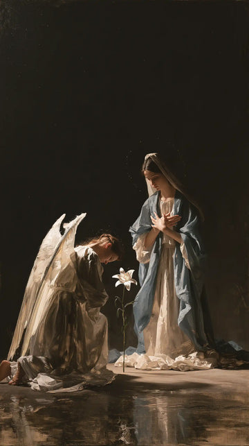 The Annunciation - Contemporary Minimalism · Portrait n° 2