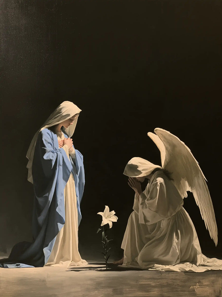 The Annunciation - Contemporary Minimalism · Portrait n° 16