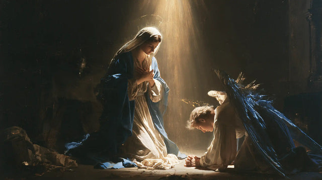 The Annunciation - Divine Light Descending upon Mary · Landscape n° 21