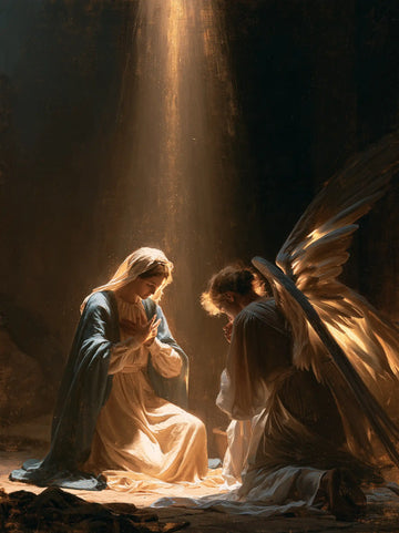 The Annunciation - Divine Light Descending upon Mary · Portrait n° 12