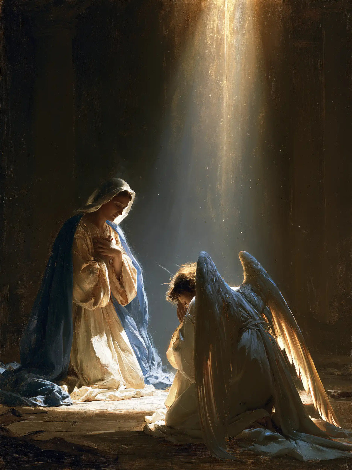 The Annunciation - Divine Light Descending upon Mary · Portrait n° 13