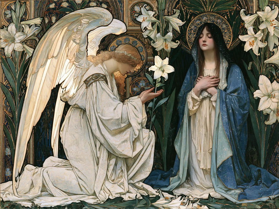 The Annunciation - Sacred Art Nouveau · Landscape n° 4