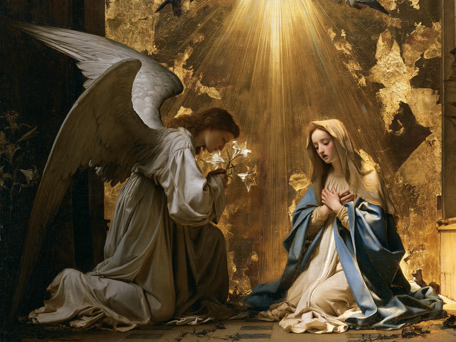 The Annunciation - Sacred Gold · Landscape n° 3
