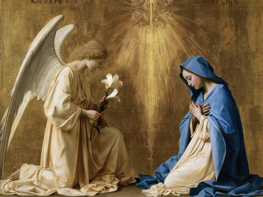 The Annunciation - Sacred Gold · Landscape n° 4