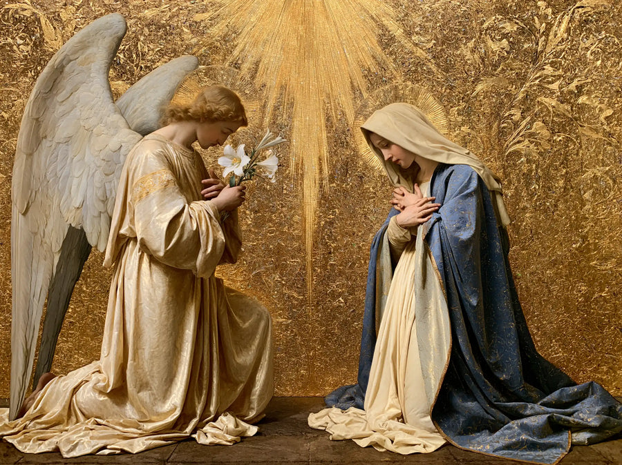 The Annunciation - Sacred Gold · Landscape n° 6