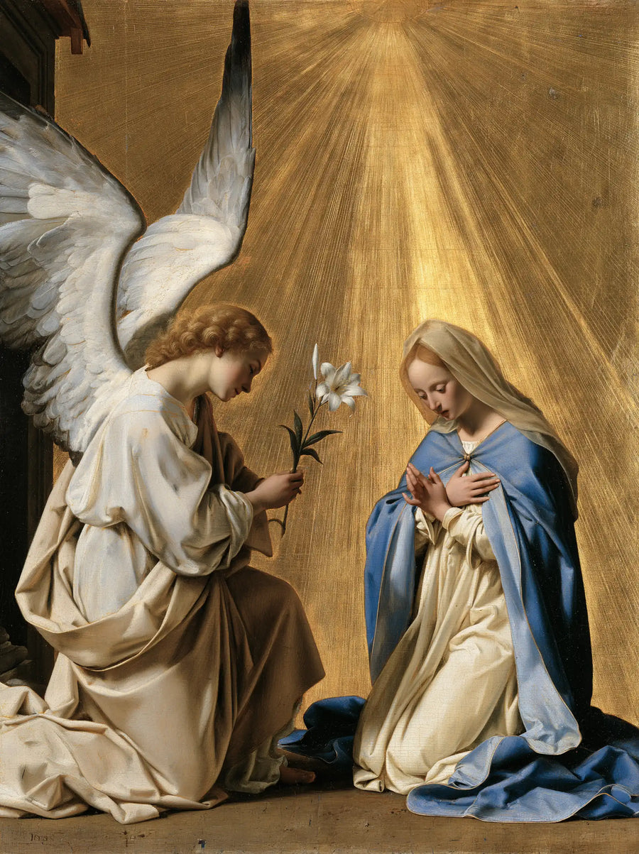 The Annunciation - Sacred Gold · Portrait n° 9