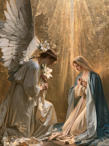 The Annunciation - Sacred Gold · Portrait n° 13