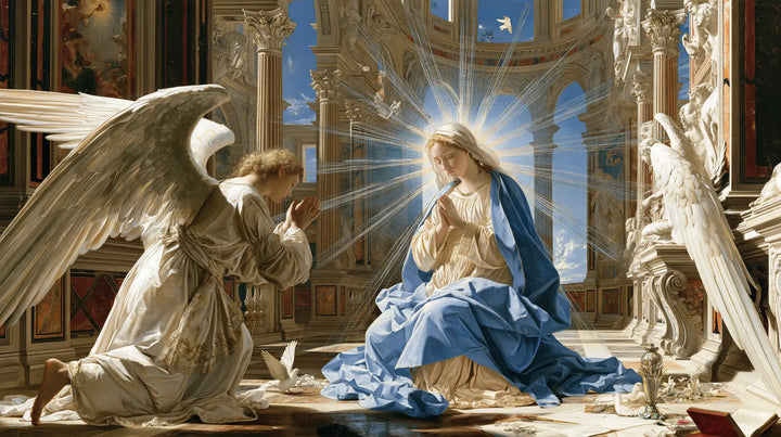 The Annunciation - Sacred Monumental View · Landscape n° 7