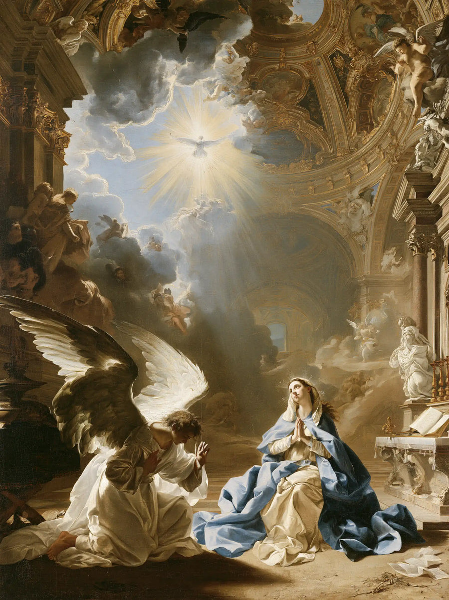 The Annunciation - Sacred Monumental View · Portrait n° 12