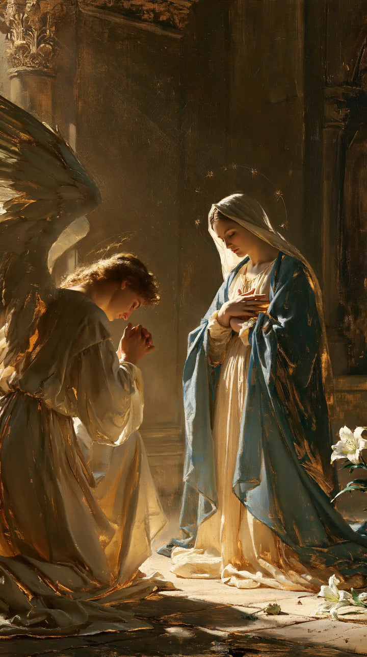 The Annunciation - The Silence of Mary · Portrait n° 5