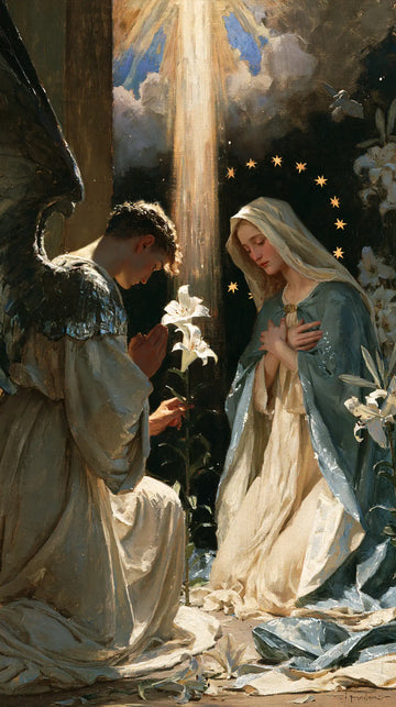The Annunciation - Symbolist · Portrait n° 7