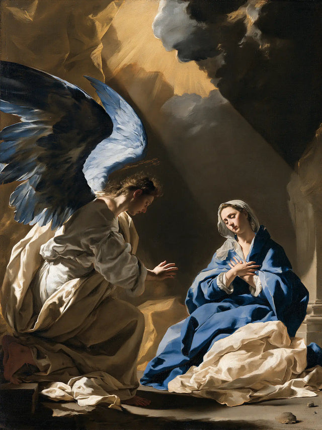 The Annunciation - Theatrical Baroque · Portrait n° 12