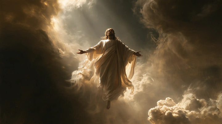 The Ascension of Jesus Christ - Black and Gold · Landscape n° 6