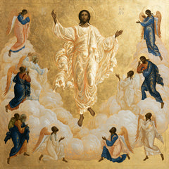 The Ascension of Jesus Christ - Contemporary Byzantine · Square n° 2