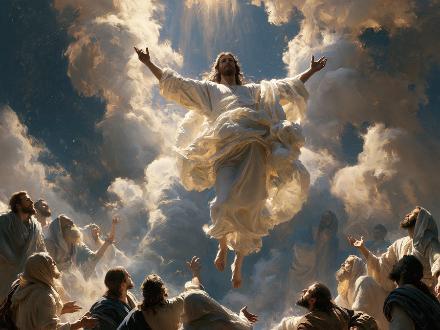 The Ascension of Jesus Christ - Expressionist · Landscape n° 1