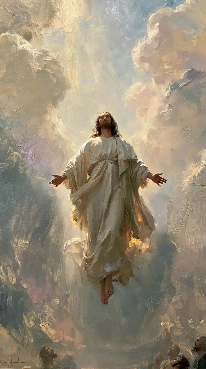 The Ascension of Jesus Christ - Impressionist · Portrait n° 5