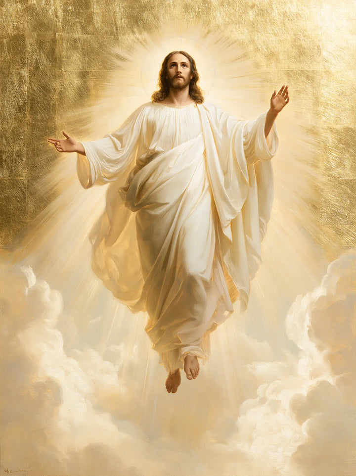 The Ascension of Jesus Christ - Sacred Gold · Portrait n° 5