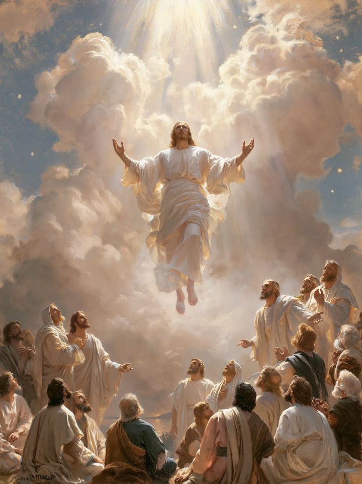 The Ascension of Jesus Christ - Symbolist · Portrait n° 8