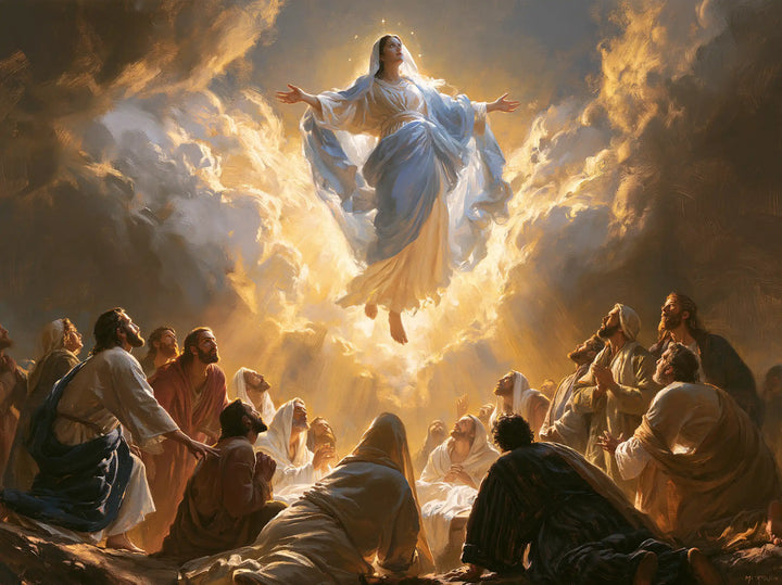 The Assumption of Mary - Assumption with the Apostles · Landscape n° 1