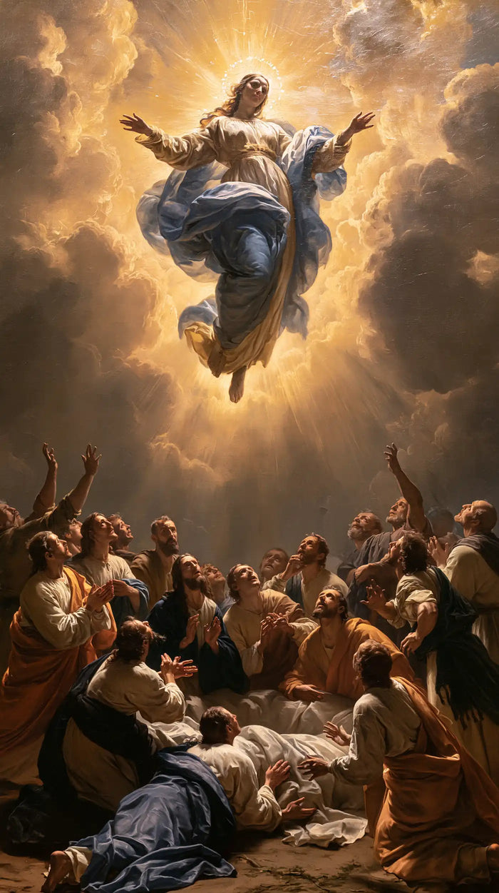 The Assumption of Mary - Assumption with the Apostles · Portrait n° 3