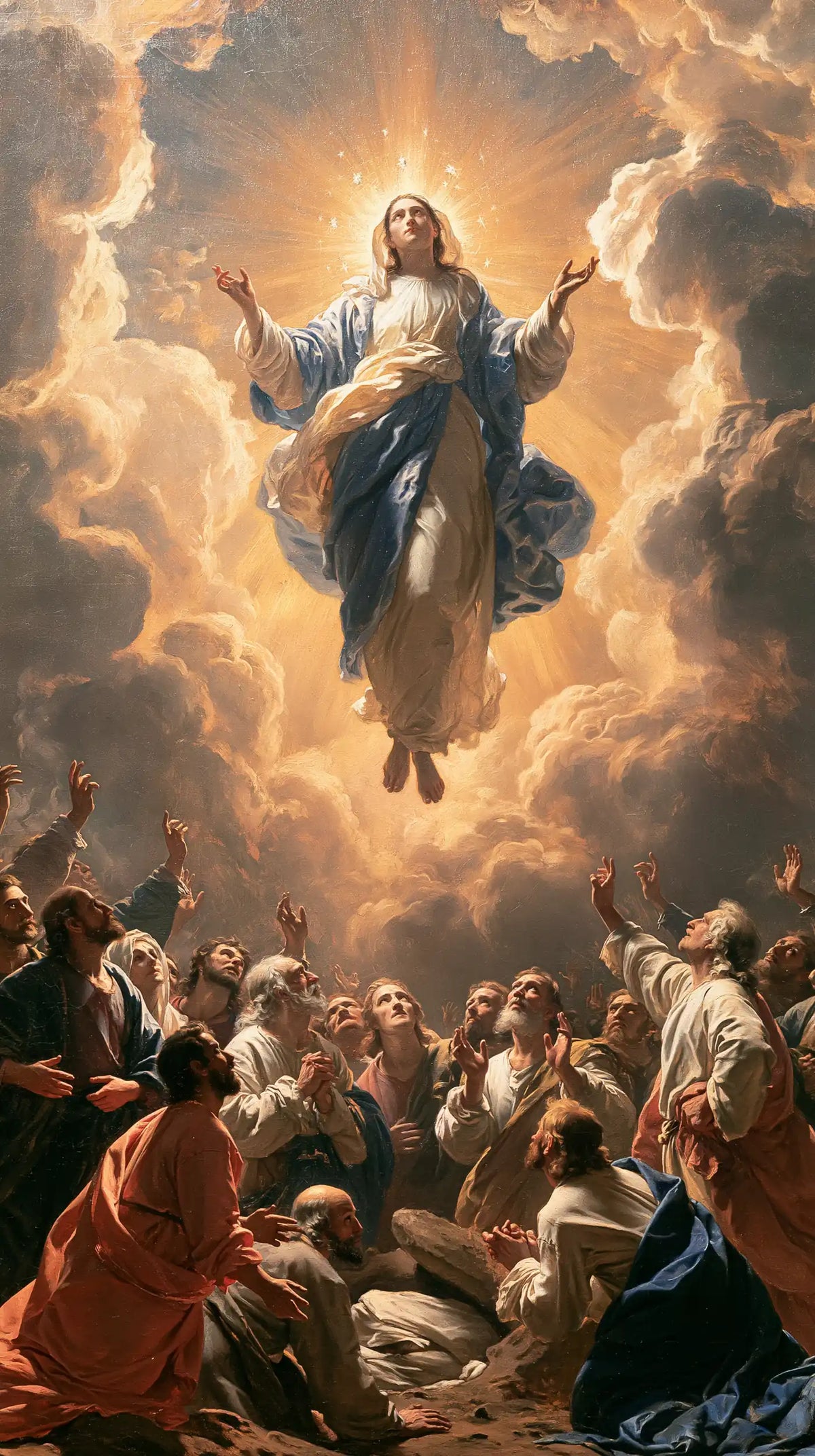 The Assumption of Mary - Assumption with the Apostles · Portrait n° 6