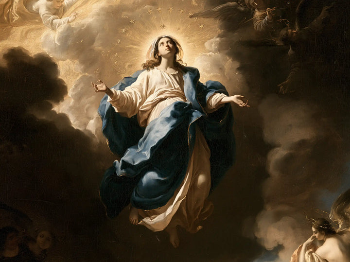 The Assumption of Mary - Black and Gold · Landscape n° 3