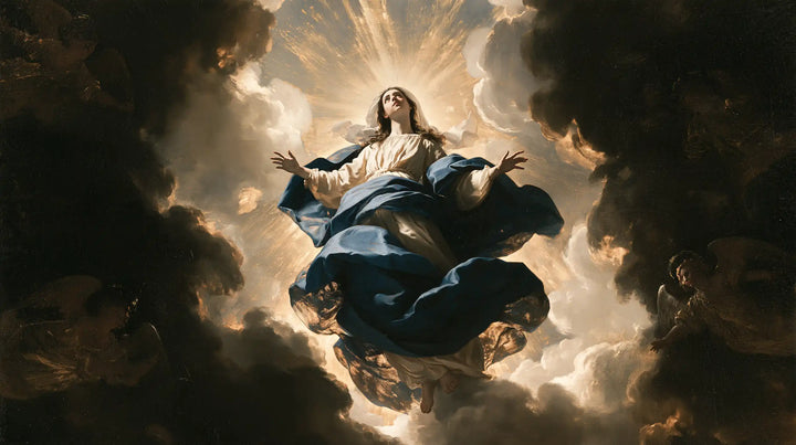 The Assumption of Mary - Black and Gold · Landscape n° 7