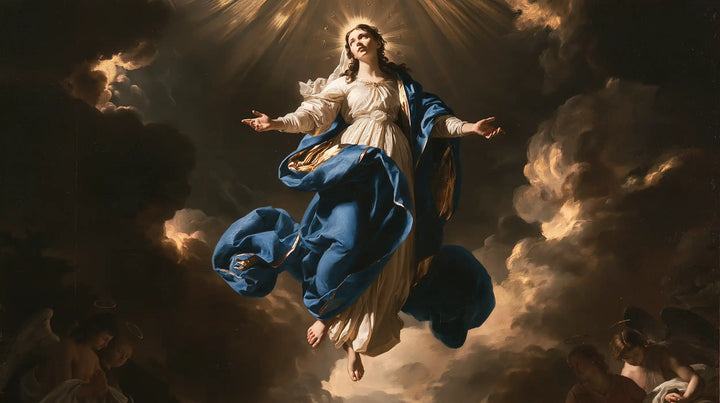 The Assumption of Mary - Black and Gold · Landscape n° 10