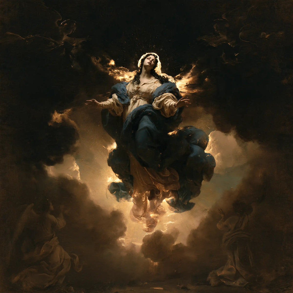 The Assumption of Mary — The Light Hidden Beneath the Mantle