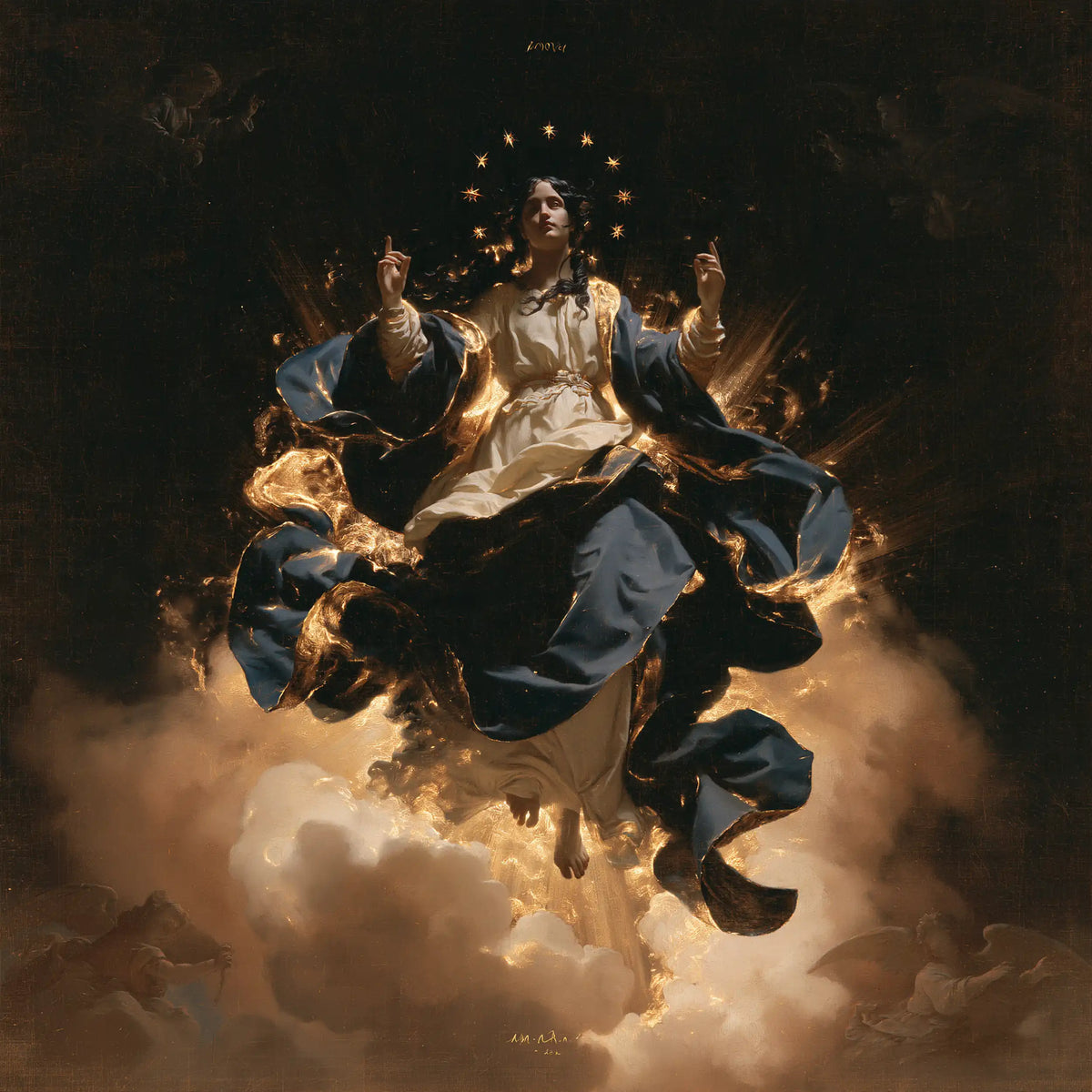 The Assumption of Mary — The Diadem in the Golden Night