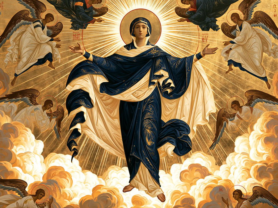 The Assumption of Mary - Contemporary Byzantine · Landscape n° 5