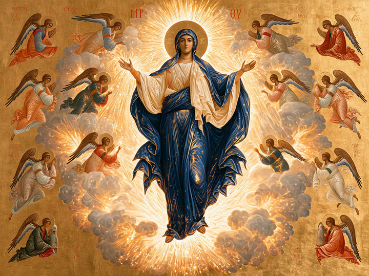 The Assumption of Mary - Contemporary Byzantine · Landscape n° 7