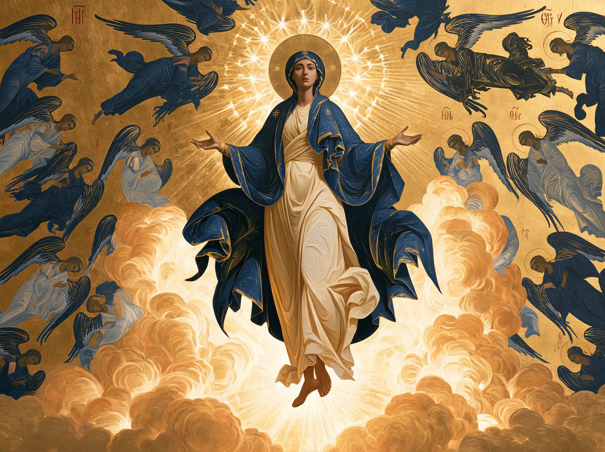 The Assumption of Mary - Contemporary Byzantine · Landscape n° 8