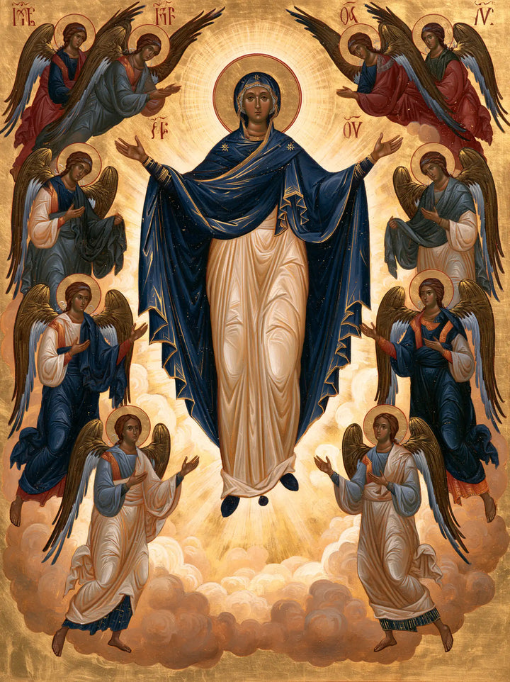 The Assumption of Mary - Contemporary Byzantine · Portrait n° 12