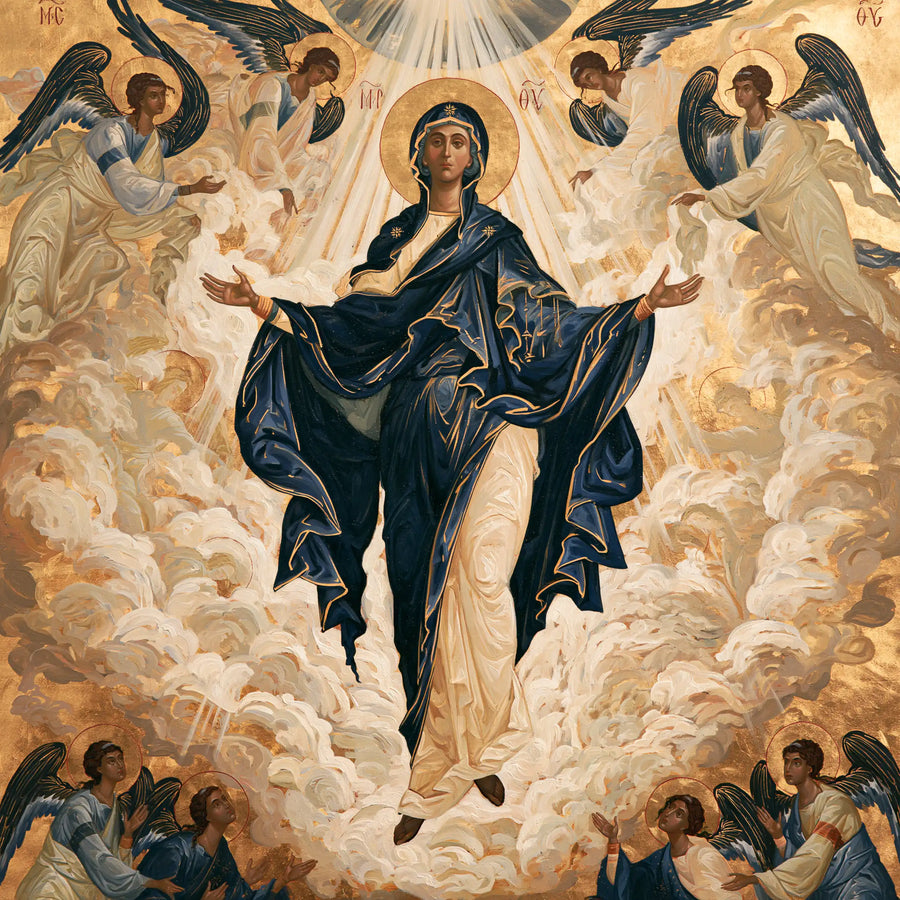 The Assumption of Mary - Contemporary Byzantine · Square n° 2