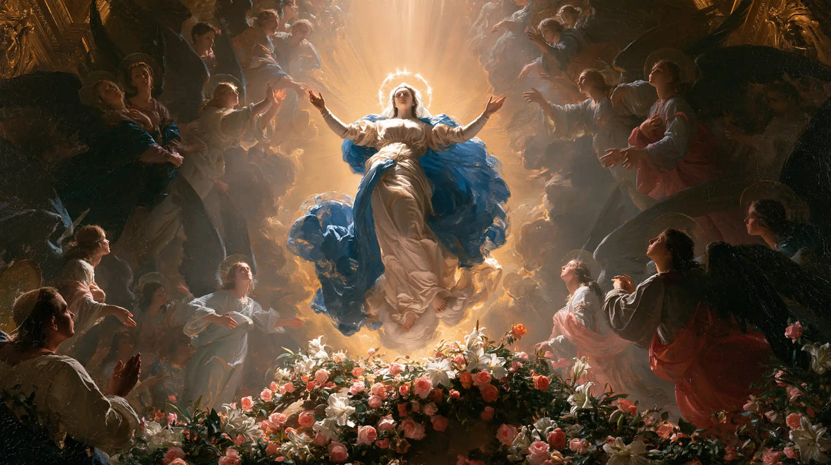 The Assumption of Mary - Assumption with a Flower-Filled Tomb · Landscape n° 11