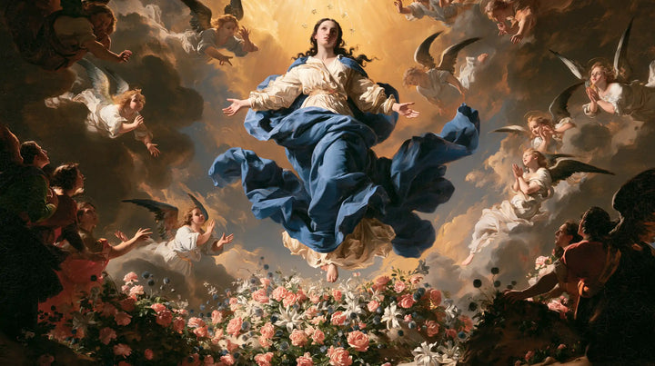 The Assumption of Mary - Assumption with a Flower-Filled Tomb · Landscape n° 14