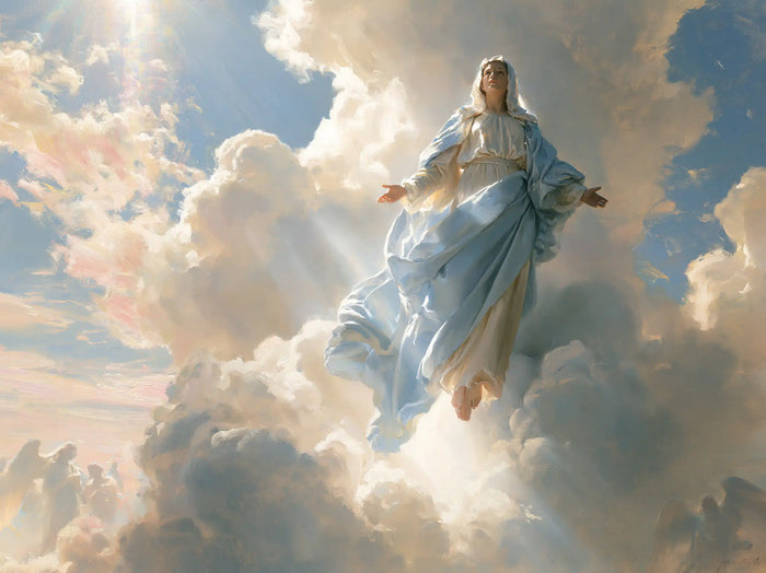 The Assumption of Mary — The Pale Breeze Between Grey Clouds