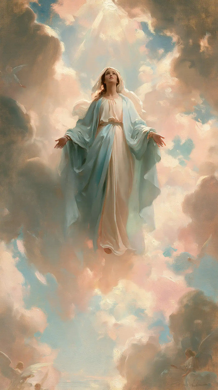 The Assumption of Mary - Impressionist · Portrait n° 3