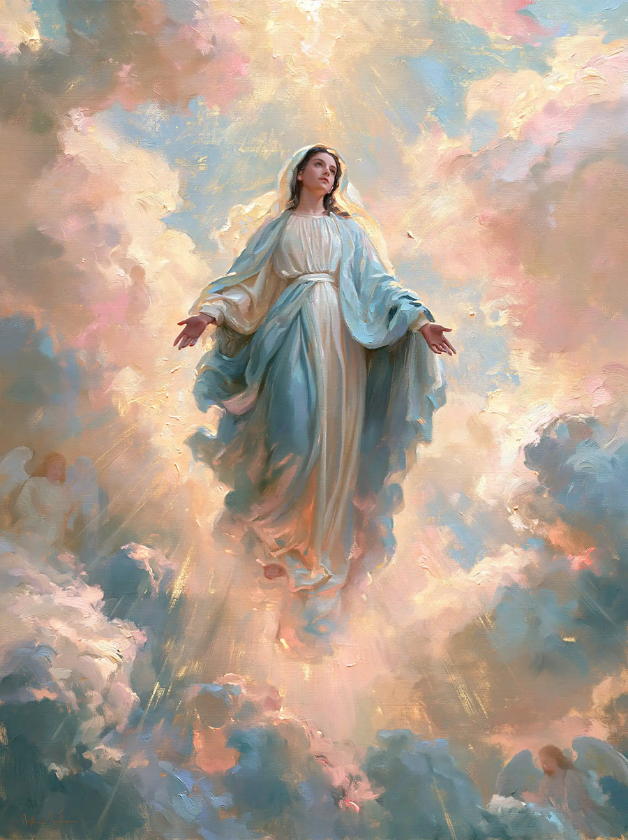 The Assumption of Mary - Impressionist · Portrait n° 12