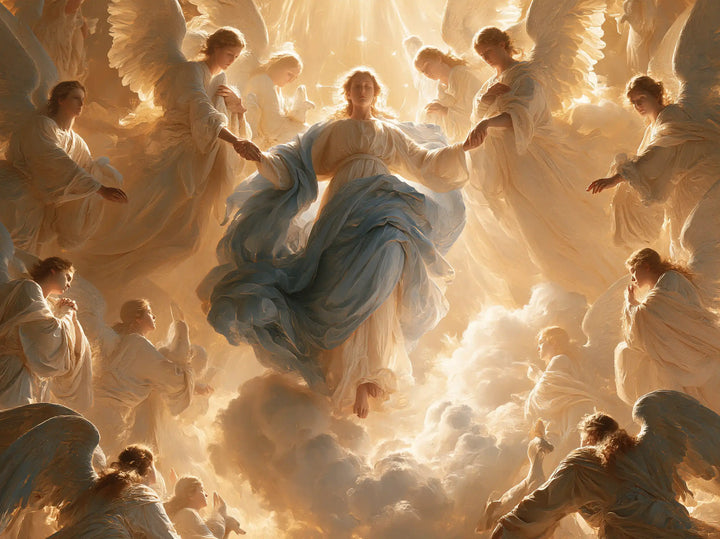 The Assumption of Mary — Ascent in the Amber Choir