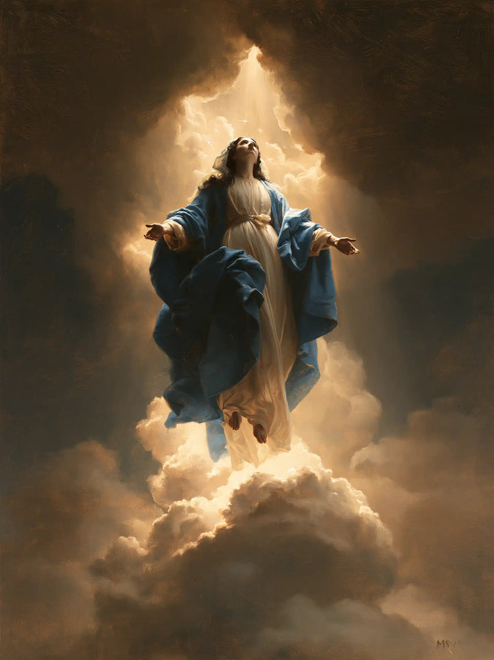 The Assumption of Mary - Mary in Divine Light · Portrait n° 5