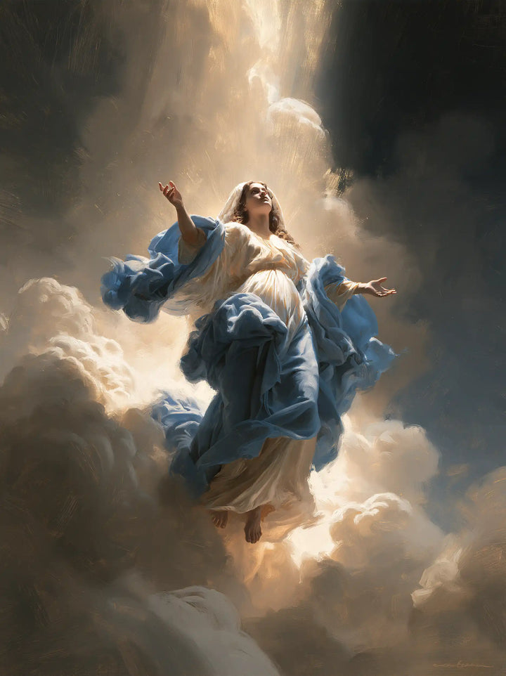 The Assumption of Mary - Mary in Divine Light · Portrait n° 6